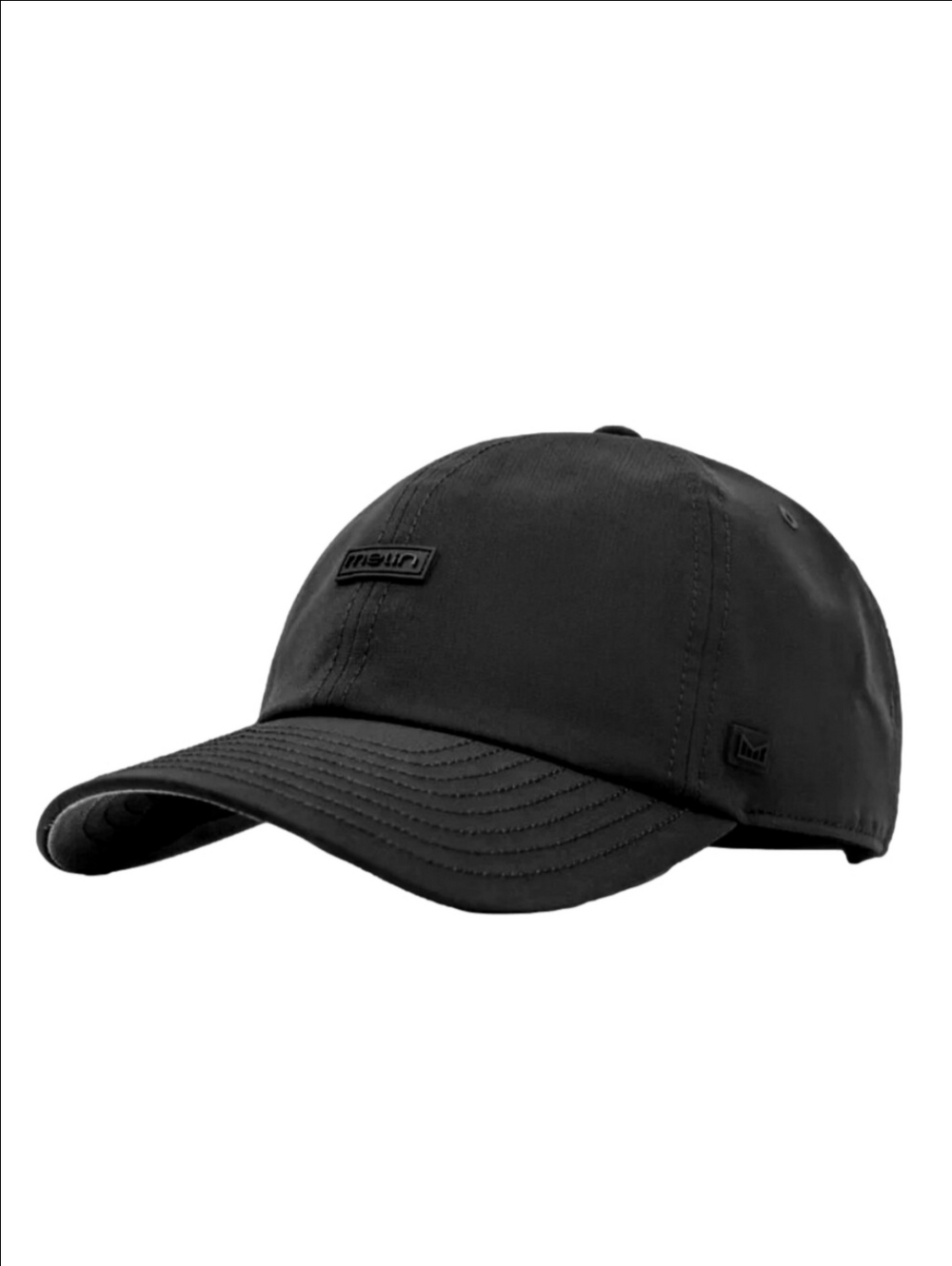 🆕 MELIN "THE LEGEND HYDRO" LIGHTWEIGHT BLACK CLASSIC FIT PERFORMANCE GOLF HAT